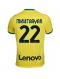 Inter Milan Henrikh Mkhitaryan #22 Ausweichtrikot 2022-23 Kurzarm